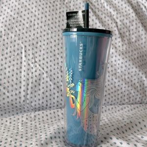 Starbucks 24 Oz color changing tumbler
